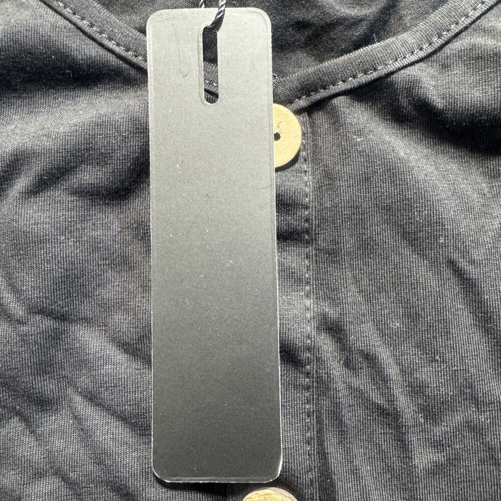 OUGES Scoop Neck Button Down Sleeveless Dress Wom… - image 3